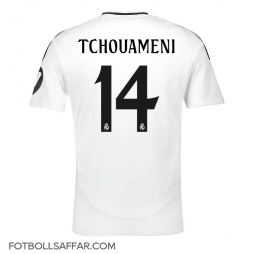 Real Madrid Aurelien Tchouameni #14 Hemmatröja 2024-25 Kortärmad